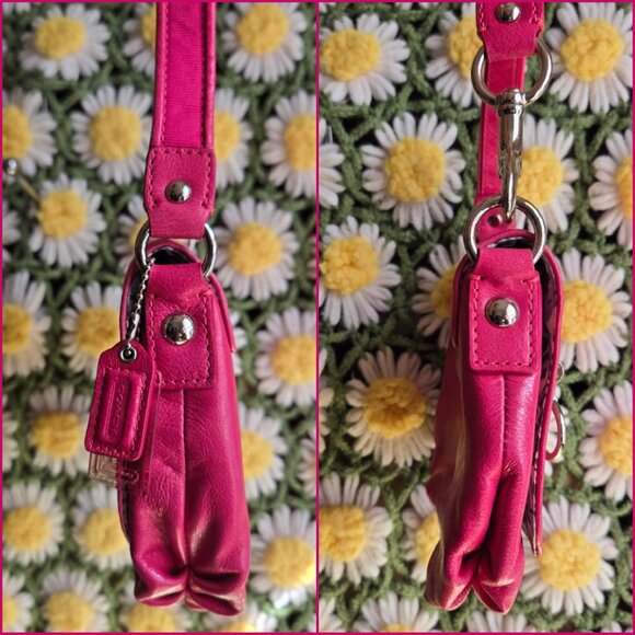Coach Poppy Pink Liquid Gloss Purse - Picture 4 of 14